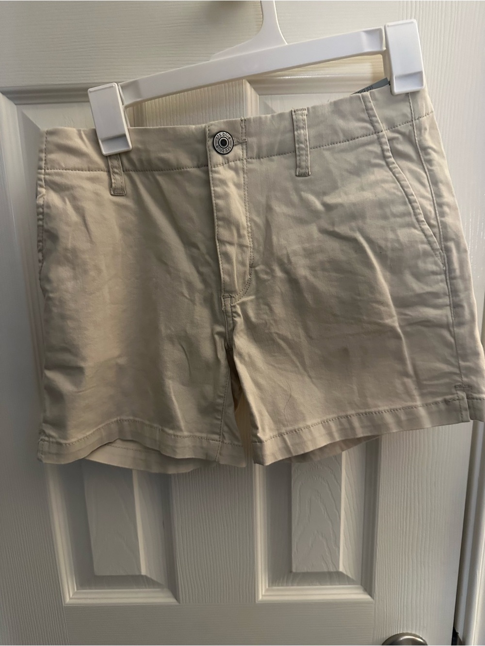 STS Blue Women's Beige Casual Bermuda Shorts